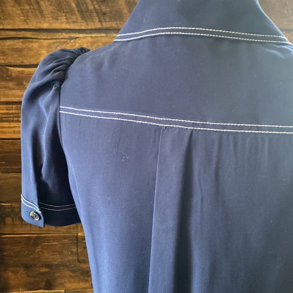 🆕Navy Blue Blouse! - Picture 4 of 6